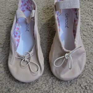 Capezio Kids Ballet Shoes - Tan